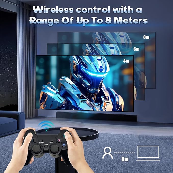 Consola Retro 10,000 clásicos en 4K