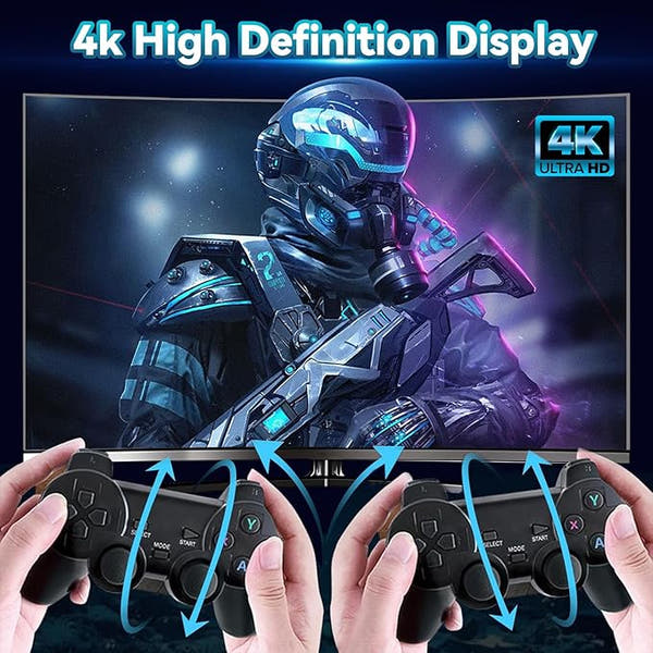 Consola Retro 10,000 clásicos en 4K